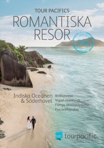 Titelseite des Reisekataloges von Tour Pacific Scandinavia AB